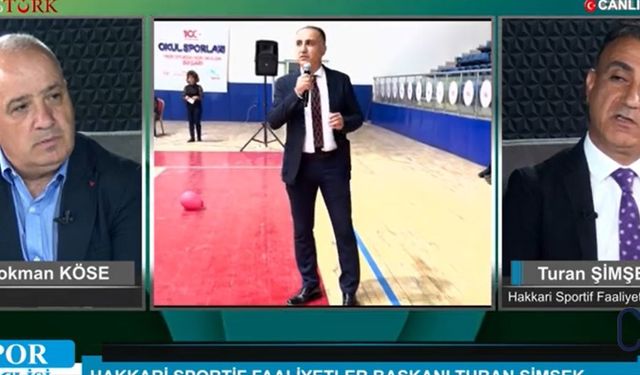 Şimşek, Başkentte Hakkari'nin Spor Vizyonunu Paylaştı!