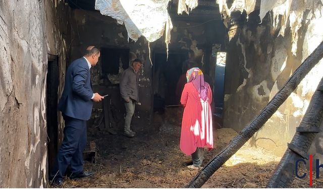 Hakkari'de Bir Aile Faciası: 20 Yıllık Emek Bir Anda Kül Oldu!