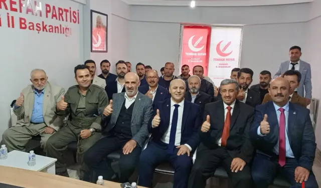 Yeniden Refah Partisi Hakkari 3. Olağan İl Kongresi Gerçekleştirildi