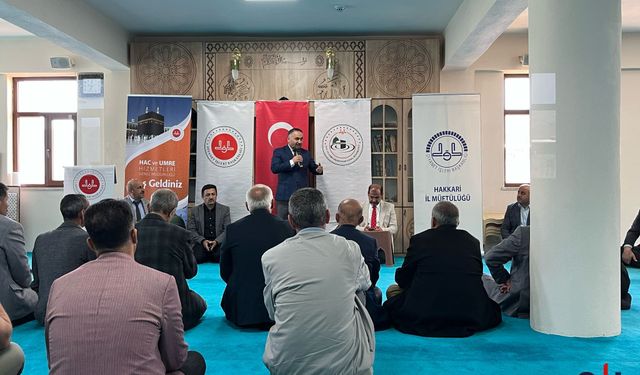 Hakkari'de Hacı adayları yolculuk için hazır