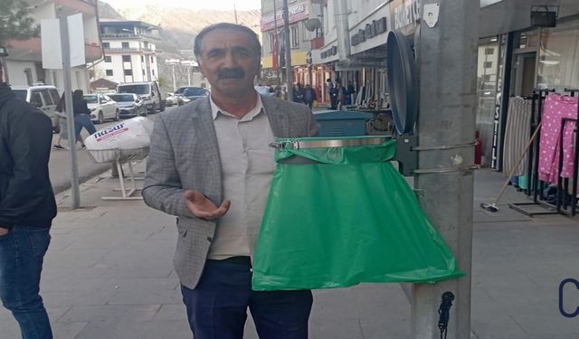 Hem Estetik Hem Pratik: Hakkari’ye Modern Çöp Kovaları