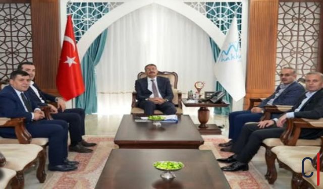 Van, Bitlis ve Hakkari'deki STK Temsilcilerinden Vali Ali Çelik’e Ziyaret