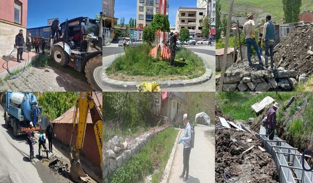 Hakkari’de Altyapı Çalışmaları ve Haşere Mücadelesi Aralıksız Sürüyor