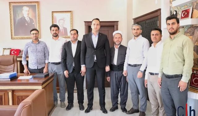 Derecik Kaymakamı Demirci’den Kur’an Kursu Görevlilerine Kabul