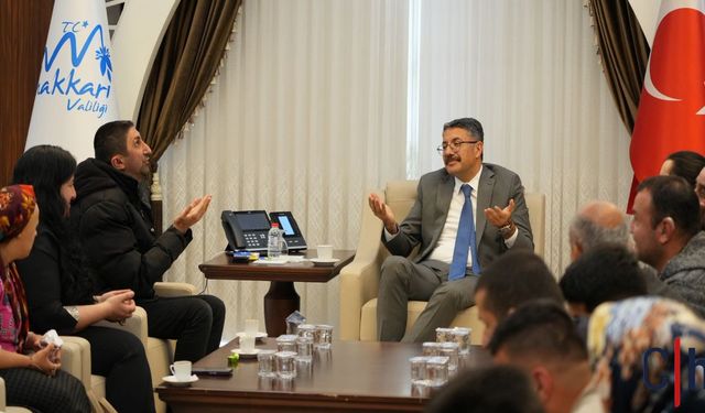 Hayali Gerçek Oldu: Ömer, Vali Çelik ile Kahve İçti