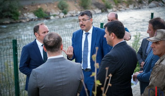 Vali Ali Çelik: Şemdinli'de Kamu Yatırımlarını Yerinde İnceledi