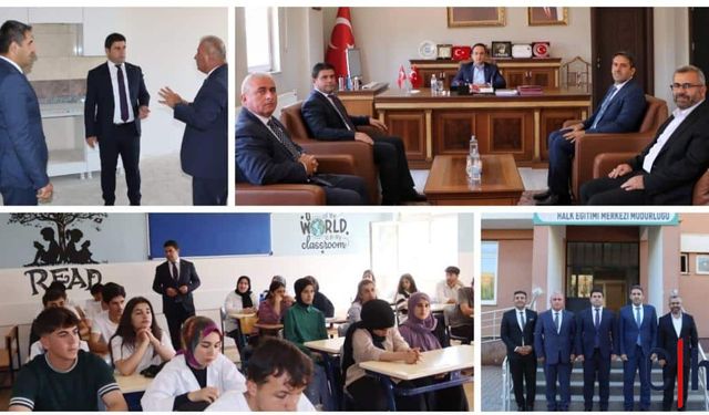 Müdür Yılmaz’dan Derecik’e Eğitim Odaklı Ziyaret