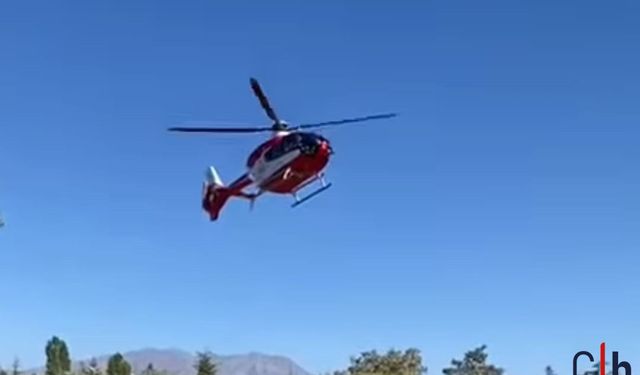 Hakkari’deki Hamile Hasta İçin Helikopter Havalandı