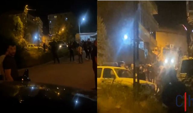 Çukurca'da Gece Saatlerinde İki Grup Arasında Kavga Çıktı