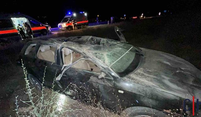 Kontrolden Çıkan Araç Takla Attı: 2 Kişi Hayatını Kaybetti