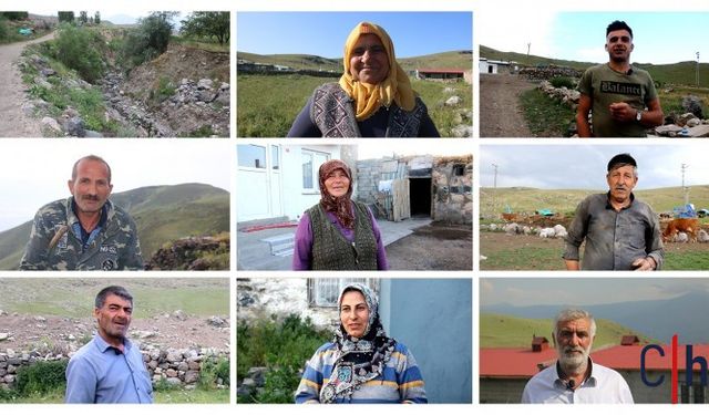21. yüzyılda at sırtında ilçeye ulaşan köylüler isyan ediyor