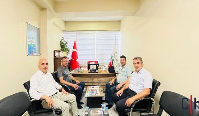 Hakkari Gazeteciler Derneği’nden İHH Hakkari Şubesi’ne Nezaket Ziyareti