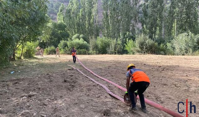 Hakkari'de Orman Yangını Kontrol Altına Alındı