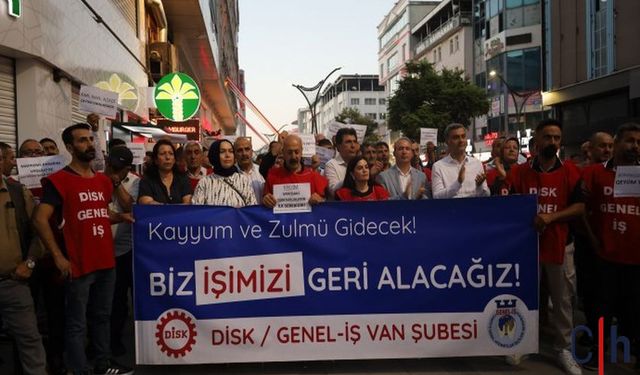Van'da Kayyım Yönetimine Karşı 223 İşçinin Direnişi Sürüyor