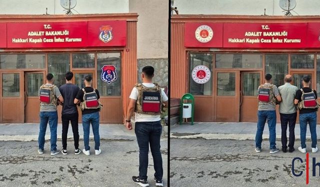 Hakkari’de Aranan İki Şahıs Esendere Gümrük Kapısı’nda Yakalandı