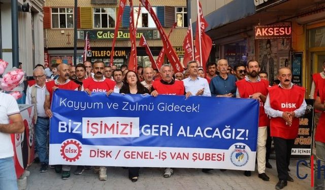 Van'da Kayyım Tarafından İşten Çıkarılan 223 İşçi Direnişte