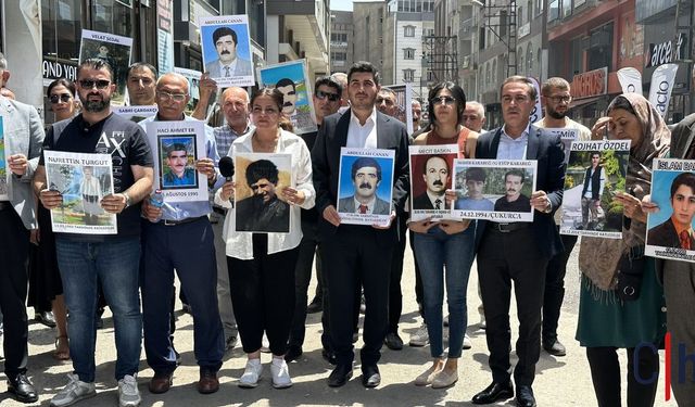 İHD Hakkâri Şubesi, Metin Kıratlı İçin Adalet Talebiyle Basın Açıklaması Yaptı