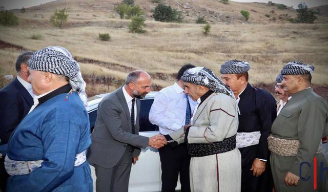 Berwari Aşireti Lideri Selah Berwari’den Çukurca’ya Ziyaret