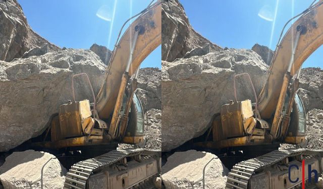 Hakkari'de Taş Ocağı Kazasında Ölümlü Facia Ucuz Atlatıldı