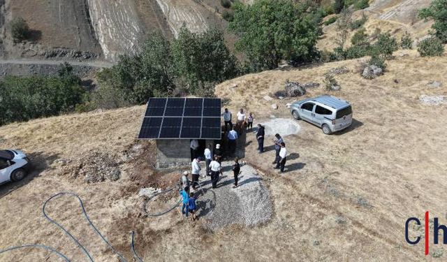 Hakkari'de Güneş Paneli Sistemiyle Sürdürülebilir Su Temini