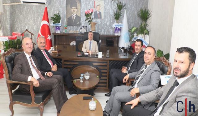 Yaşar’a Hakkari Belediye Başkanlarından Destek Ziyareti