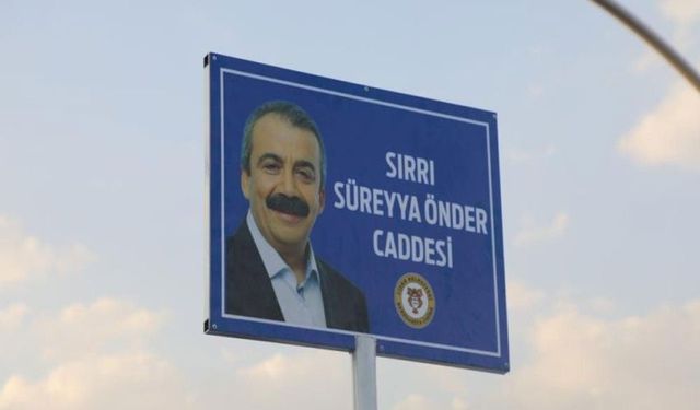Bir Caddeye Sırrı Süreyya Önder’in İsmi Verildi