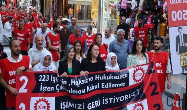 Kayyum 223 İşçi İşten Çıkardı, Direniş Sürüyor