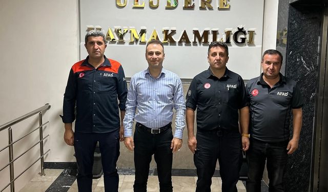 Hakkari AFAD'dan: Uludere’de Ortak Tatbikat Hazırlıkları