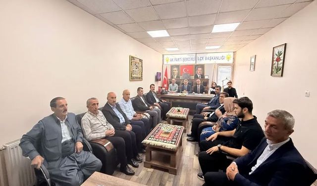AK Parti Şemdinli’de Birlik ve Beraberlik Mesajı Verdi