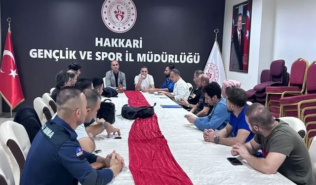 Hakkari’de Kamu Spor Oyunları için hazırlık toplantısı yapıldı