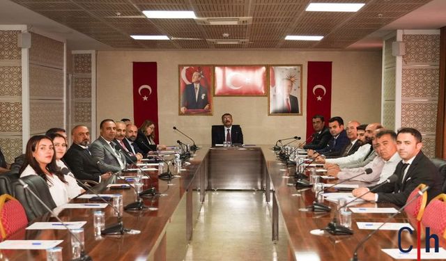 Hakkari’de Katı Atık Yönetim Birliği Toplantısı Gerçekleştirildi