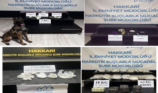 Hakkari’de Uyuşturucu Operasyonu: 26 Kilo Uyuşturucu Ele Geçirildi