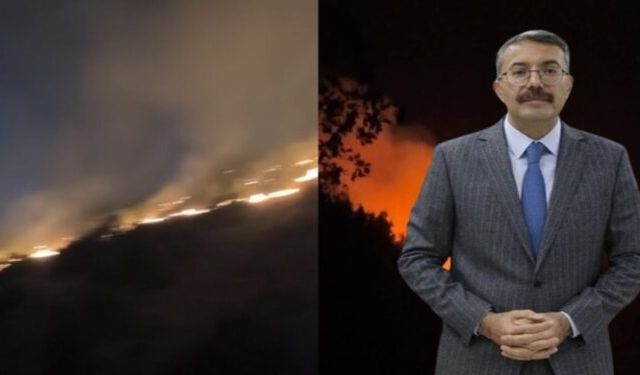 Vali Çelik: Şemdinli’deki Yangın Büyük Ölçüde Kontrol Altında