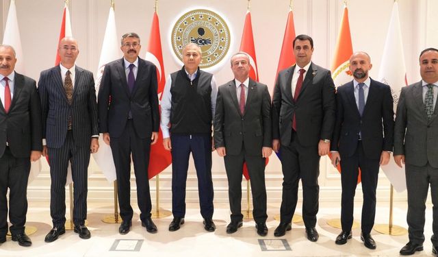 Vali Çelik ve Başkanlar Heyetinden Ankara'da Bakanlıklara Ziyaret