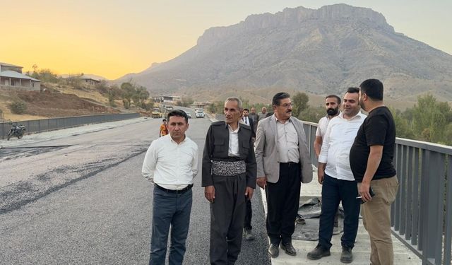 Derecik’te Umurlu Sınır Kapısı Yolunda Geri Sayım Başladı