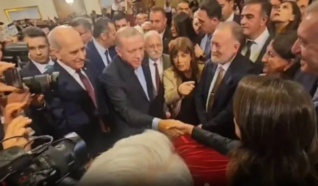 Erdoğan: Meclis Açılışında DEM Partililerin Elini Sıktı