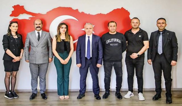 Şehit Aileleri ve Gaziler Vakfı’ndan Emniyet Müdürü Ayata’ya Ziyaret