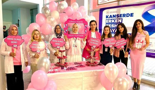 Hakkari'de KETEM’den Meme Kanseri Farkındalık Ayı Etkinliği