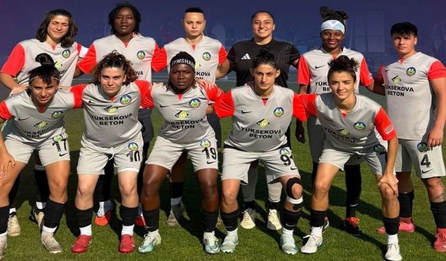 Yüksekova Spor Galibiyet Serisini Sürdürdü