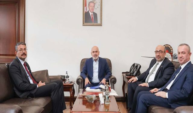 Hakkâri Valisi Ali Çelik’ten Ankara’da Ziyaret Trafiği