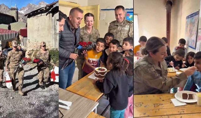 Yüksekova’da Öğretmenler Günü’nde Şehit Öğretmenler Anısına Fidan Dikildi