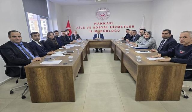 Hakkari’de İntiharı Önleme ve Şiddetle Mücadele Toplantısı Yapıldı