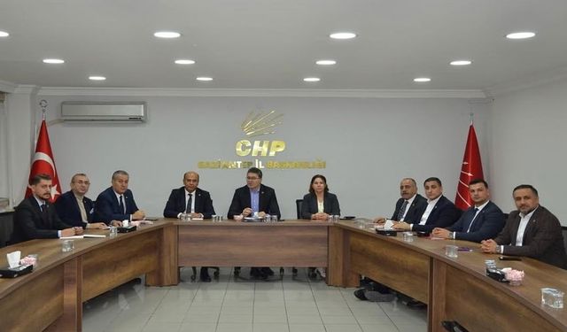Başkan Çakırbeyli Gaziantep’te Kritik Miting Hazırlığı Toplantısı