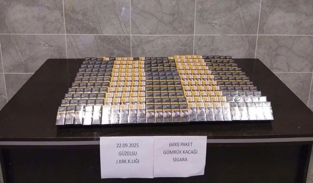 Kaçakçılık Operasyonu: Jandarma Sigara ve Kaçak Eşya Ele Geçirdi