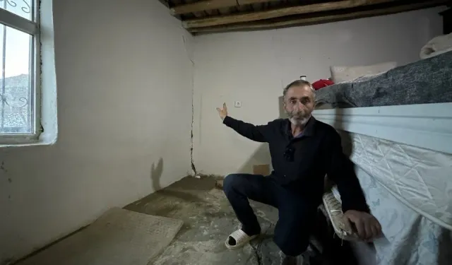 Hakkari'de Çatlayan Duvarlar, Bir Ailenin Hayatta Kalma Mücadelesine Dönüştü