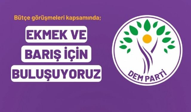 DEM Parti’den dört koldan Ankara yürüyüşü: “Ekmek ve barış için bütçe”