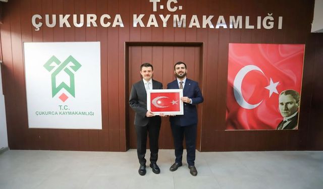 TÜGVA Hakkari’den Çukurca Kaymakamı Cebeci’ye Ziyaret