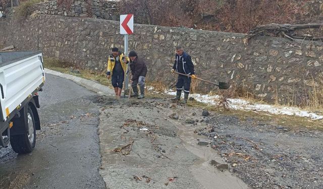Hakkari’de Yağmur Felaketine Karşı Önlemler Tamamlandı