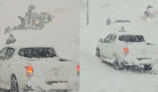 Hakkari’de Yoğun Kar Hayatı Felç Etti: Van Yolu Çığ Tehlikesi Altında