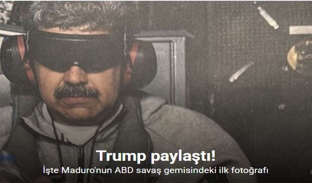 Trump’tan Maduro Paylaşımı: “USS Iwo Jima Gemisinde ve Elimizde” dedi